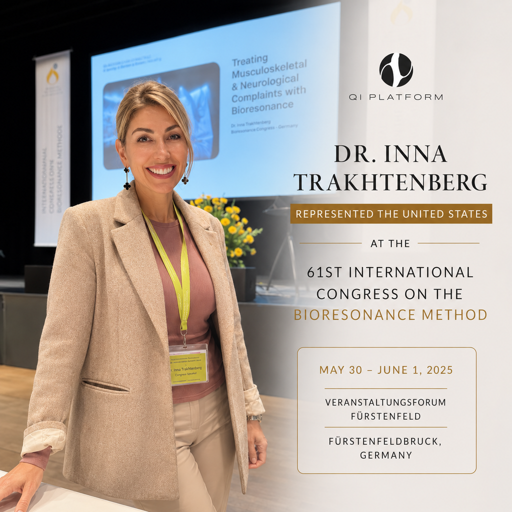 Dr. Inna Trakhtenberg Represented the United States at the 61st International Congress on the Bioresonance Method in Germany